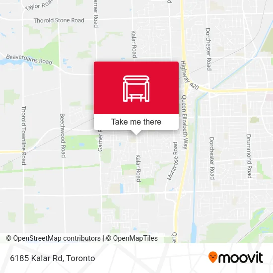 6185 Kalar Rd map