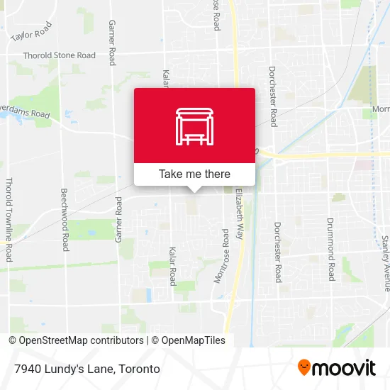 7940 Lundy's Lane map