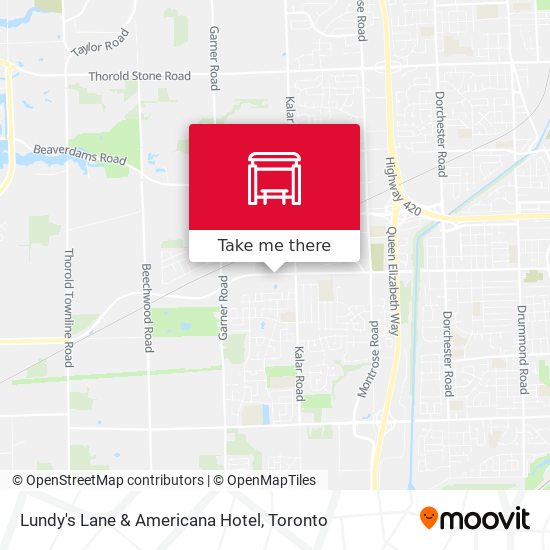Lundy's Lane & Americana Hotel plan