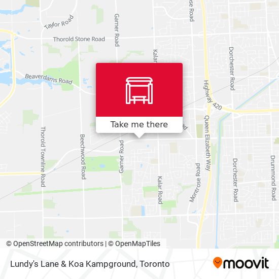 Lundy's Lane & Koa Kampground plan