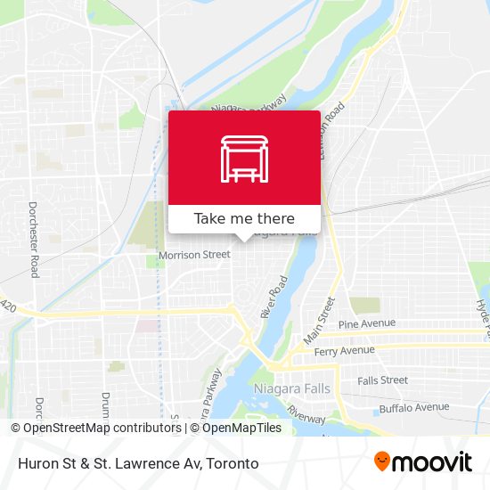 Huron St & St. Lawrence Av map