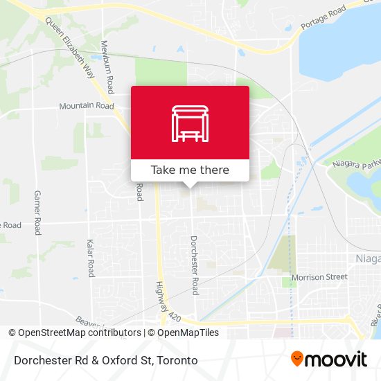 Dorchester Rd & Oxford St plan