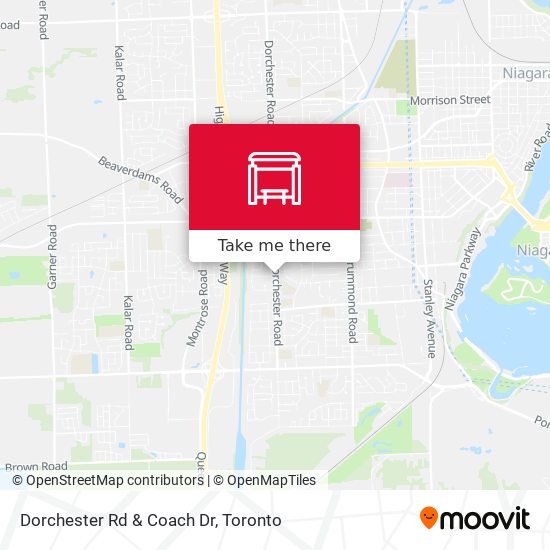 Dorchester Rd & Coach Dr map