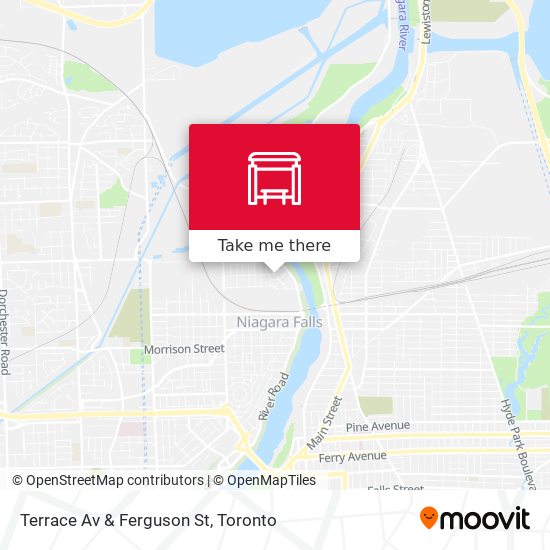 Terrace Av & Ferguson St map