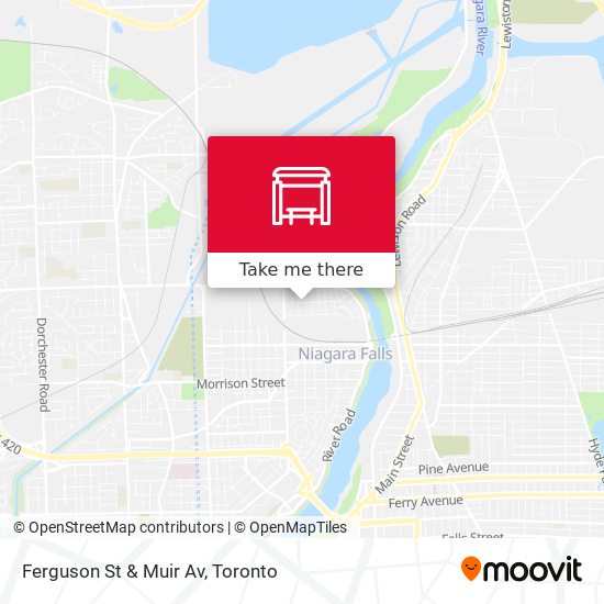 Ferguson St & Muir Av plan