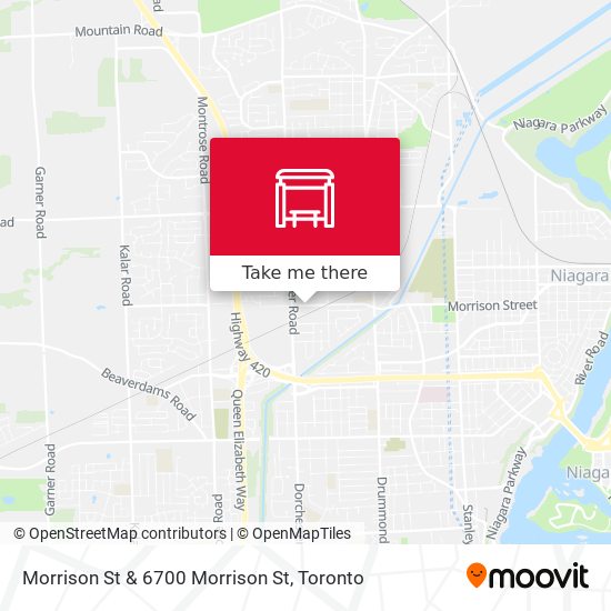 Morrison St & 6700 Morrison St map