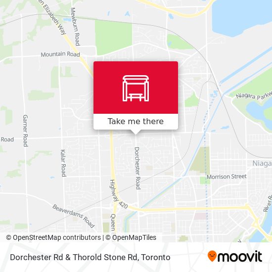 Dorchester Rd & Thorold Stone Rd plan