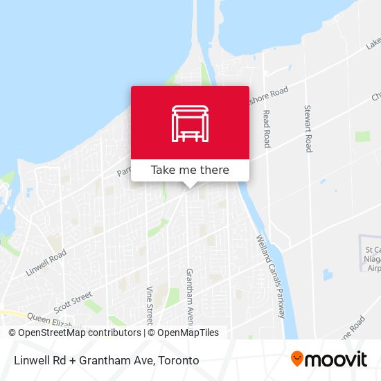 Linwell Rd + Grantham Ave map