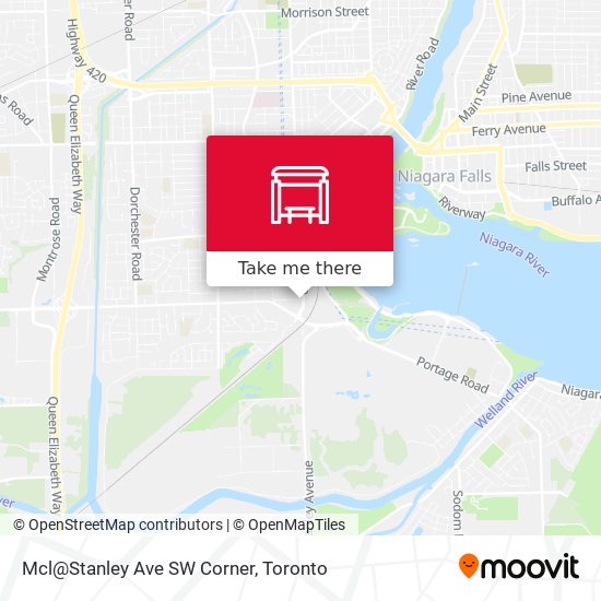 Mcl@Stanley Ave SW Corner map