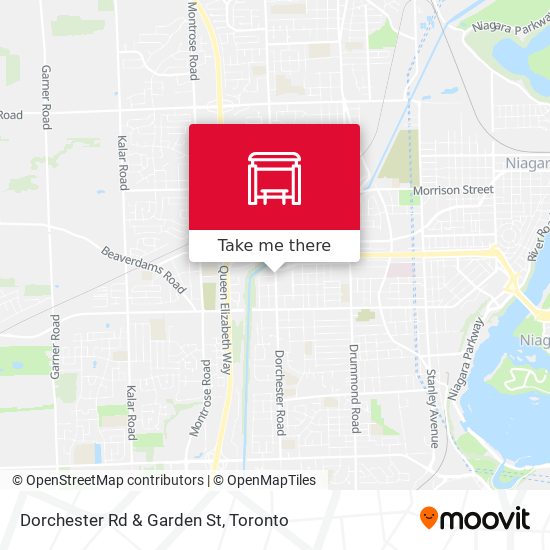 Dorchester Rd & Garden St map