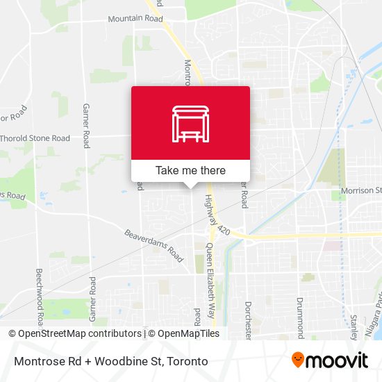 Montrose Rd + Woodbine St plan