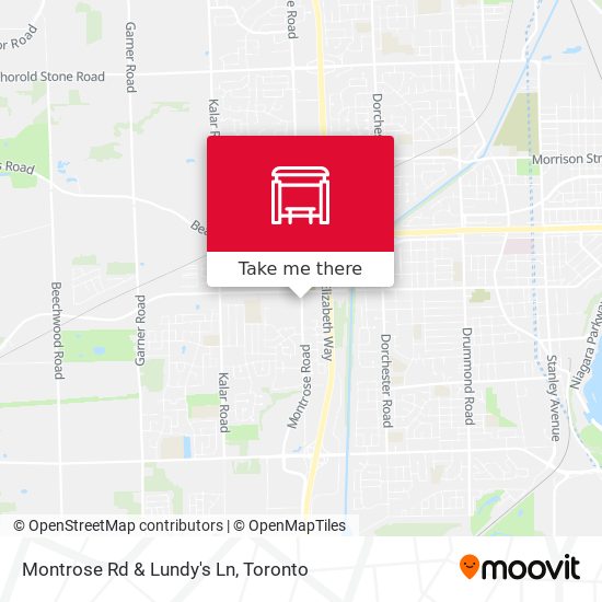 Montrose Rd & Lundy's Ln plan