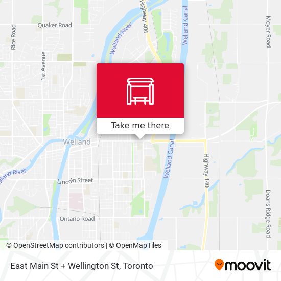 East Main St + Wellington St plan