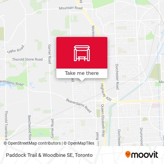 Paddock Trail & Woodbine SE plan