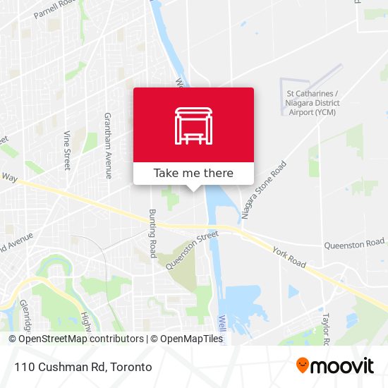 110 Cushman Rd map