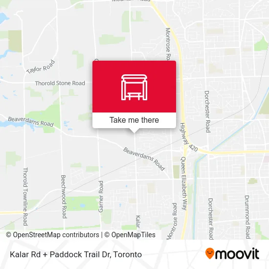 Kalar Rd + Paddock Trail Dr map