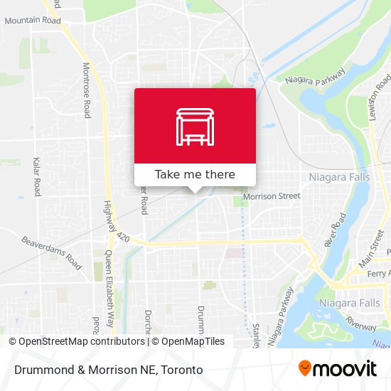 Drummond & Morrison NE map