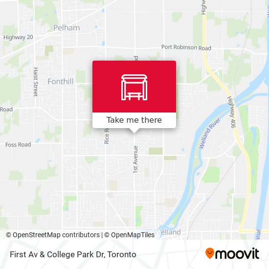 First Av & College Park Dr plan