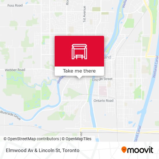 Elmwood Av & Lincoln St map