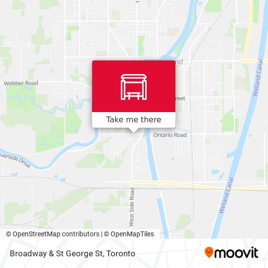 Broadway & St George St plan
