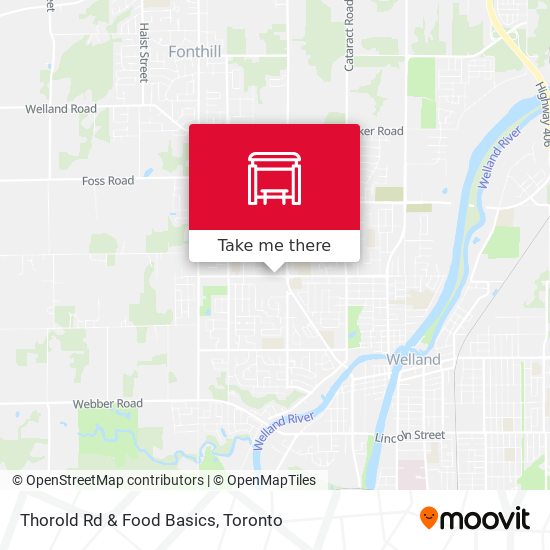 Thorold Rd & Food Basics plan