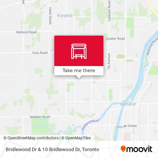 Bridlewood Dr & 10 Bridlewood Dr map