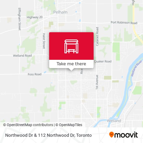 Northwood Dr & 112 Northwood Dr map