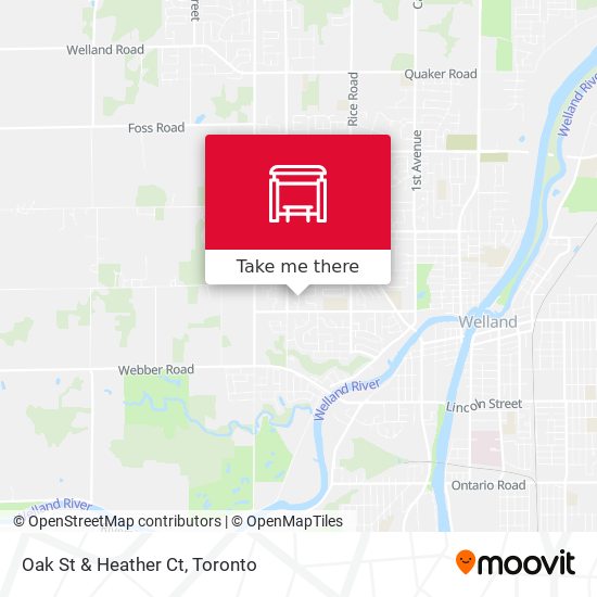 Oak St & Heather Ct plan