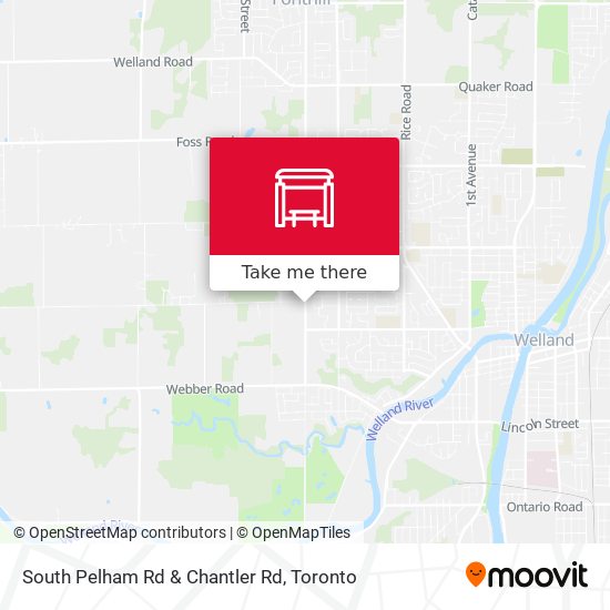 South Pelham Rd & Chantler Rd map