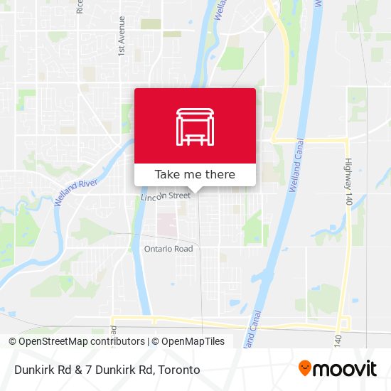 Dunkirk Rd & 7 Dunkirk Rd map