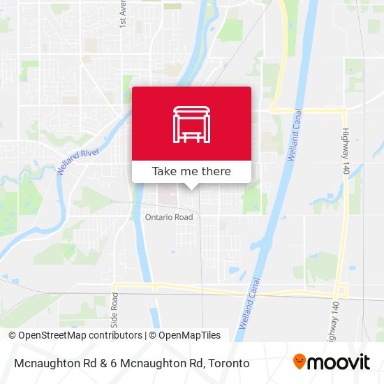 Mcnaughton Rd & 6 Mcnaughton Rd map