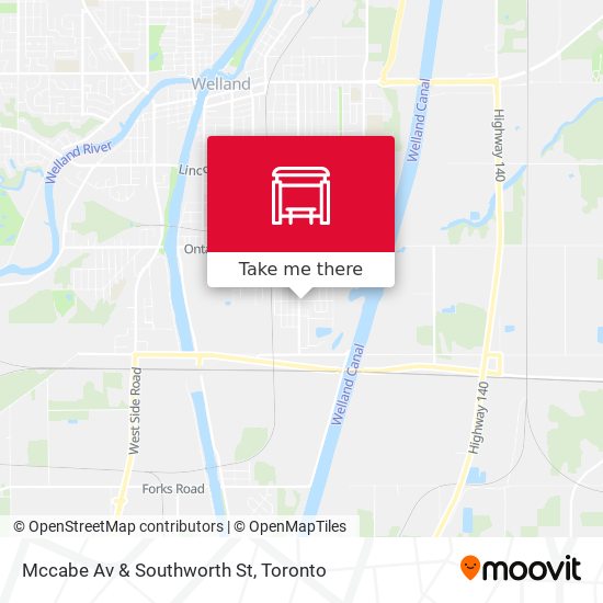 Mccabe Av & Southworth St map