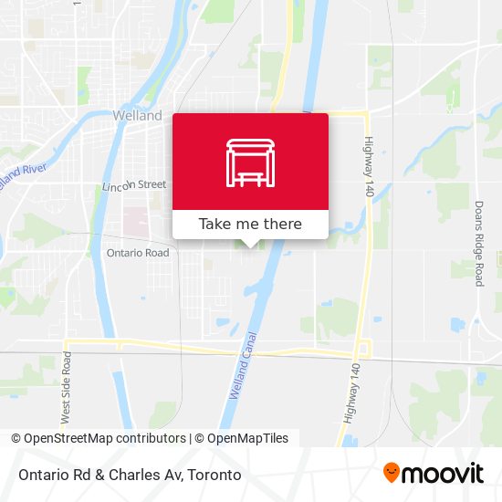 Ontario Rd & Charles Av map