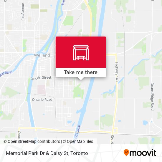 Memorial Park Dr & Daisy St map