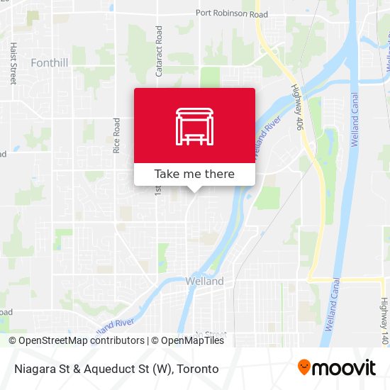 Niagara St & Aqueduct St (W) plan