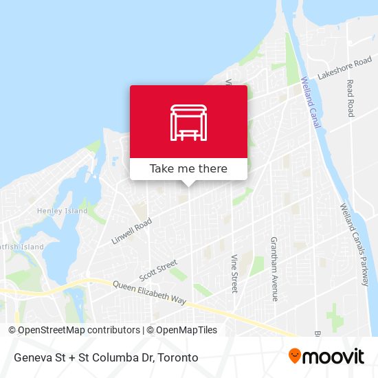 Geneva St + St Columba Dr plan