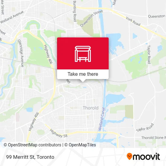99 Merritt St map