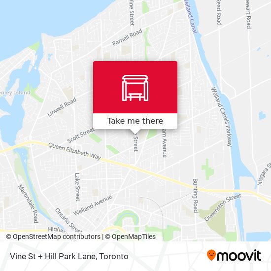Vine St + Hill Park Lane plan