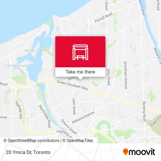 20 Ymca Dr map