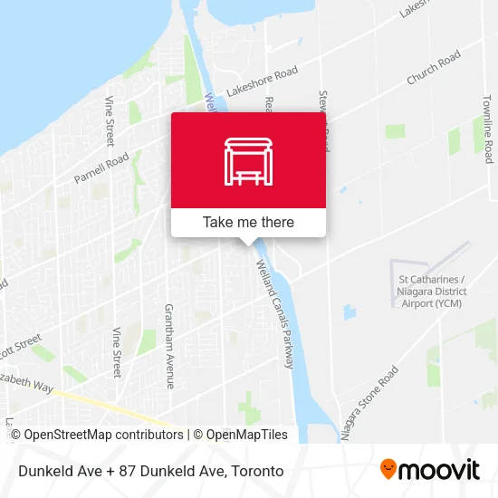 Dunkeld Ave + 87 Dunkeld Ave map