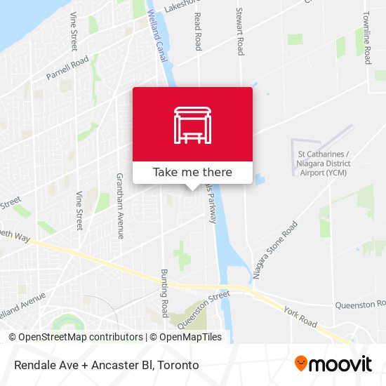 Rendale Ave + Ancaster Bl map