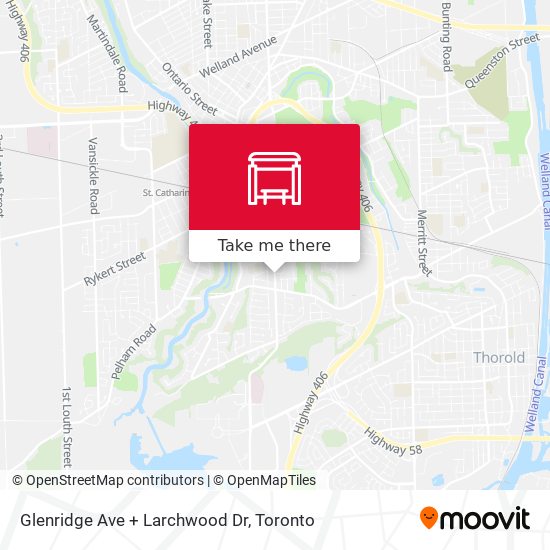 Glenridge Ave + Larchwood Dr plan