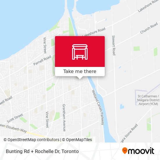 Bunting Rd + Rochelle Dr map