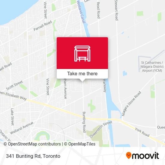 341 Bunting Rd map