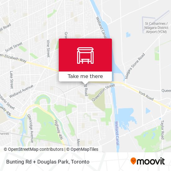 Bunting Rd + Douglas Park map