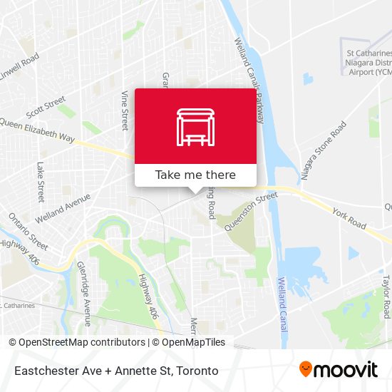 Eastchester Ave + Annette St map