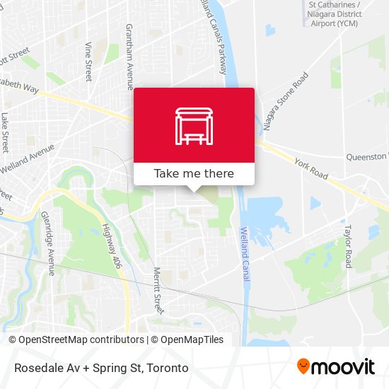 Rosedale Av + Spring St plan