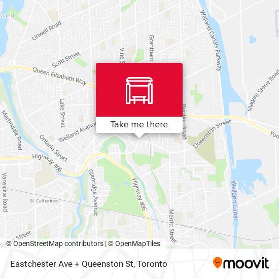 Eastchester Ave + Queenston St map