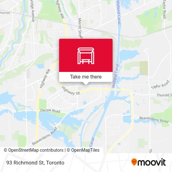 93 Richmond St map