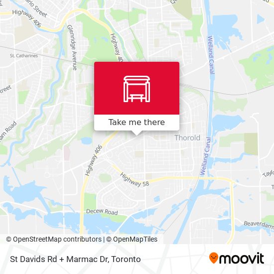 St Davids Rd + Marmac Dr map